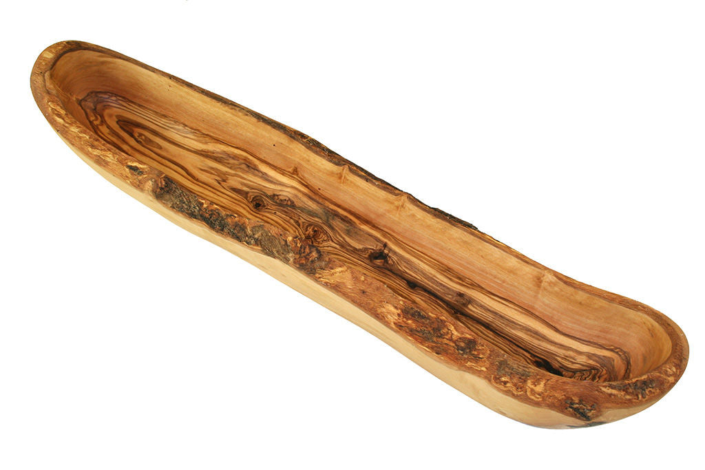 Brotschale aus Olivenholz - 40 - 45 cm