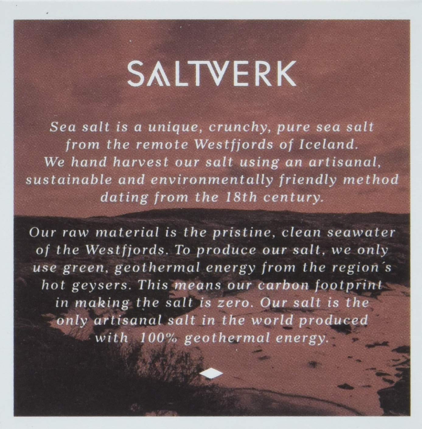Saltverk Arktisches Lava-Salz - 125gr