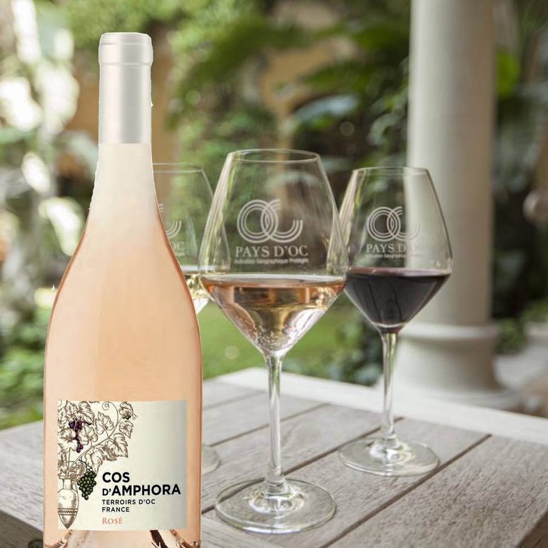 Cos d'Amphora Cinsault Rosé IGP d'OC