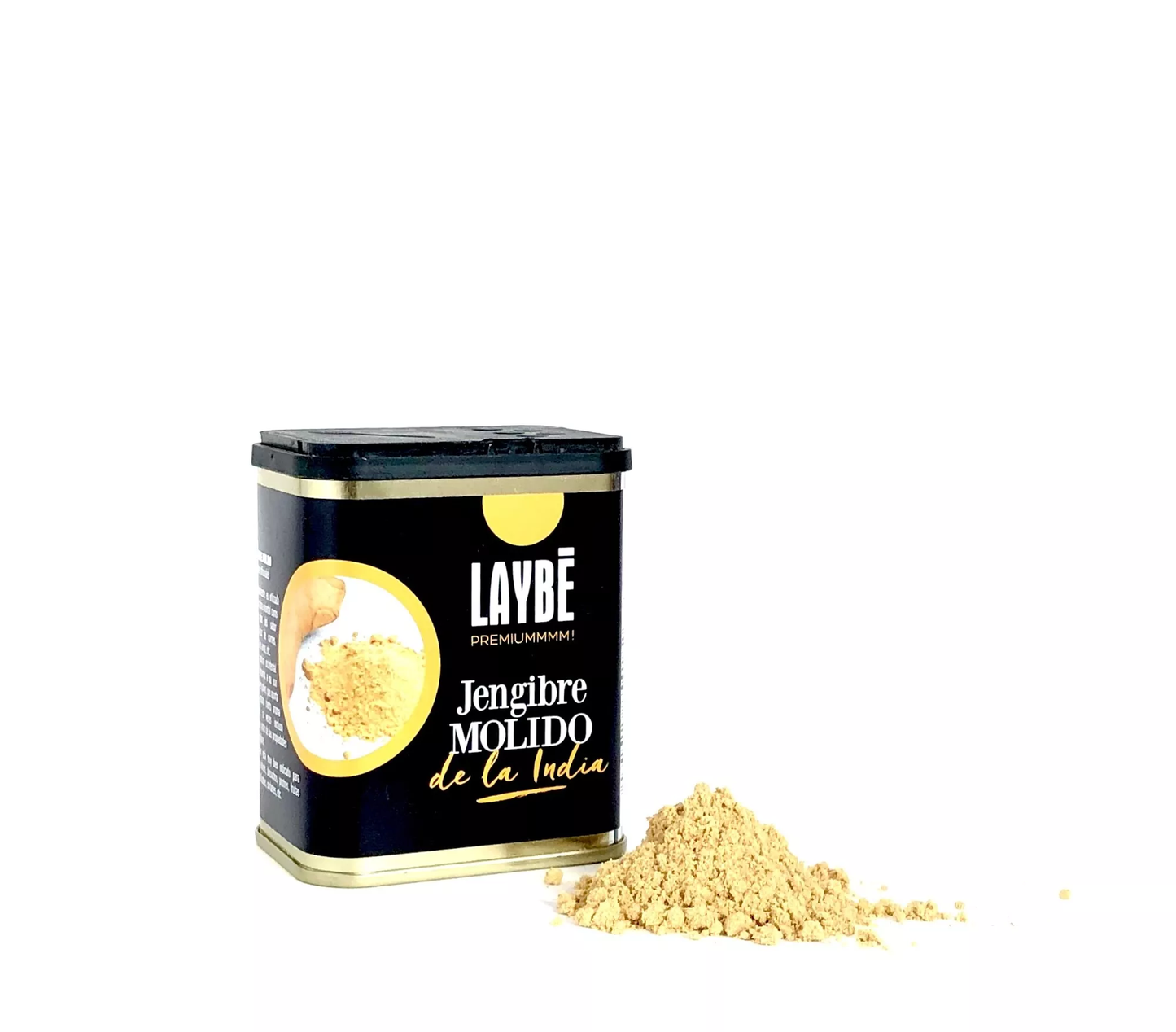 LAYBÉ gemahlener Ingwer Dose 70g