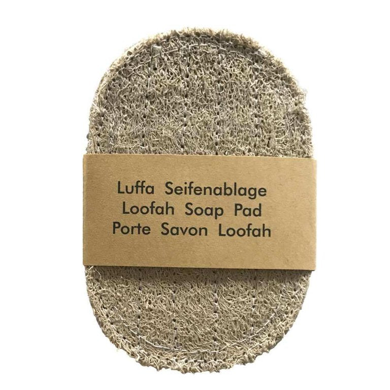 Im Set günstiger: Sisal Seifensäckchen u. Luffa Seifenablage