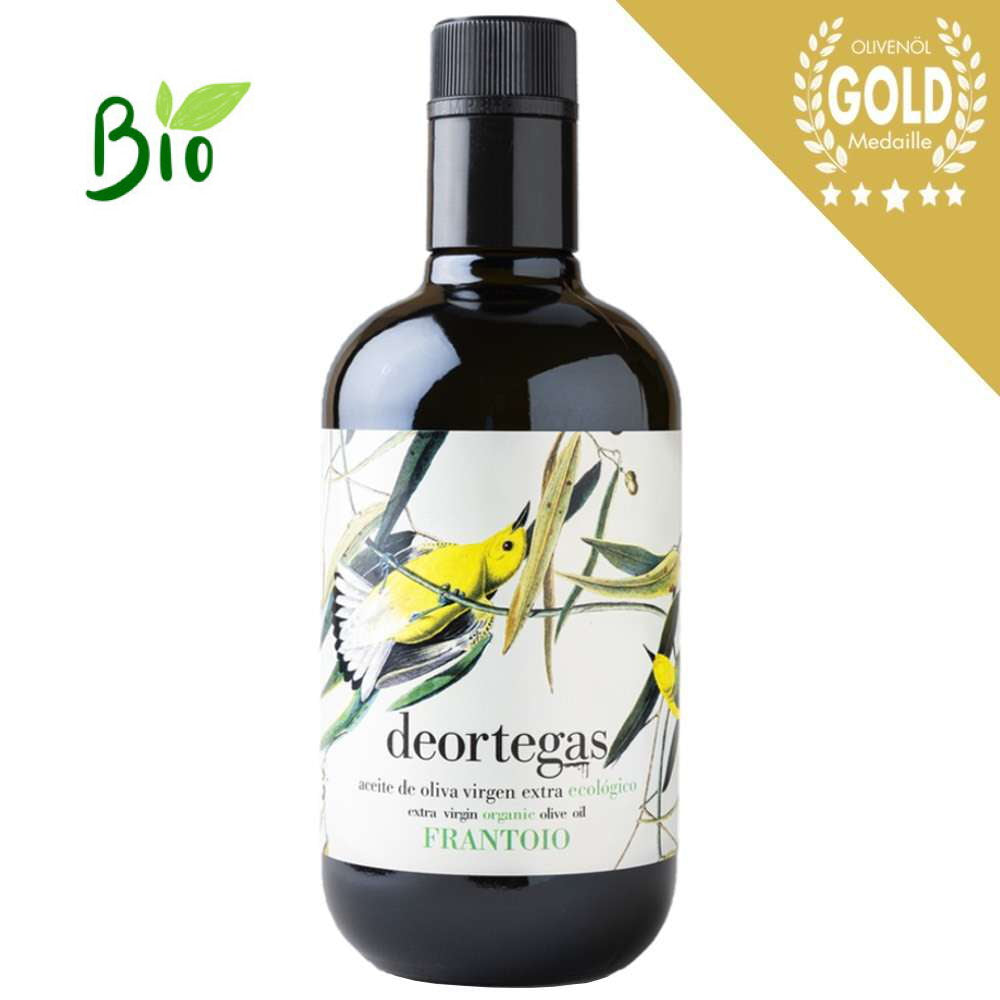 TESTSIEGER Olivenöl DeOrtegas Frantoio Bio