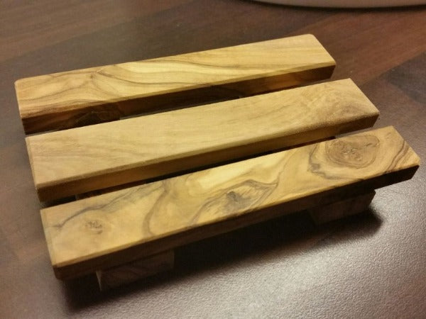 Seifenablage PALETTE aus Olivenholz