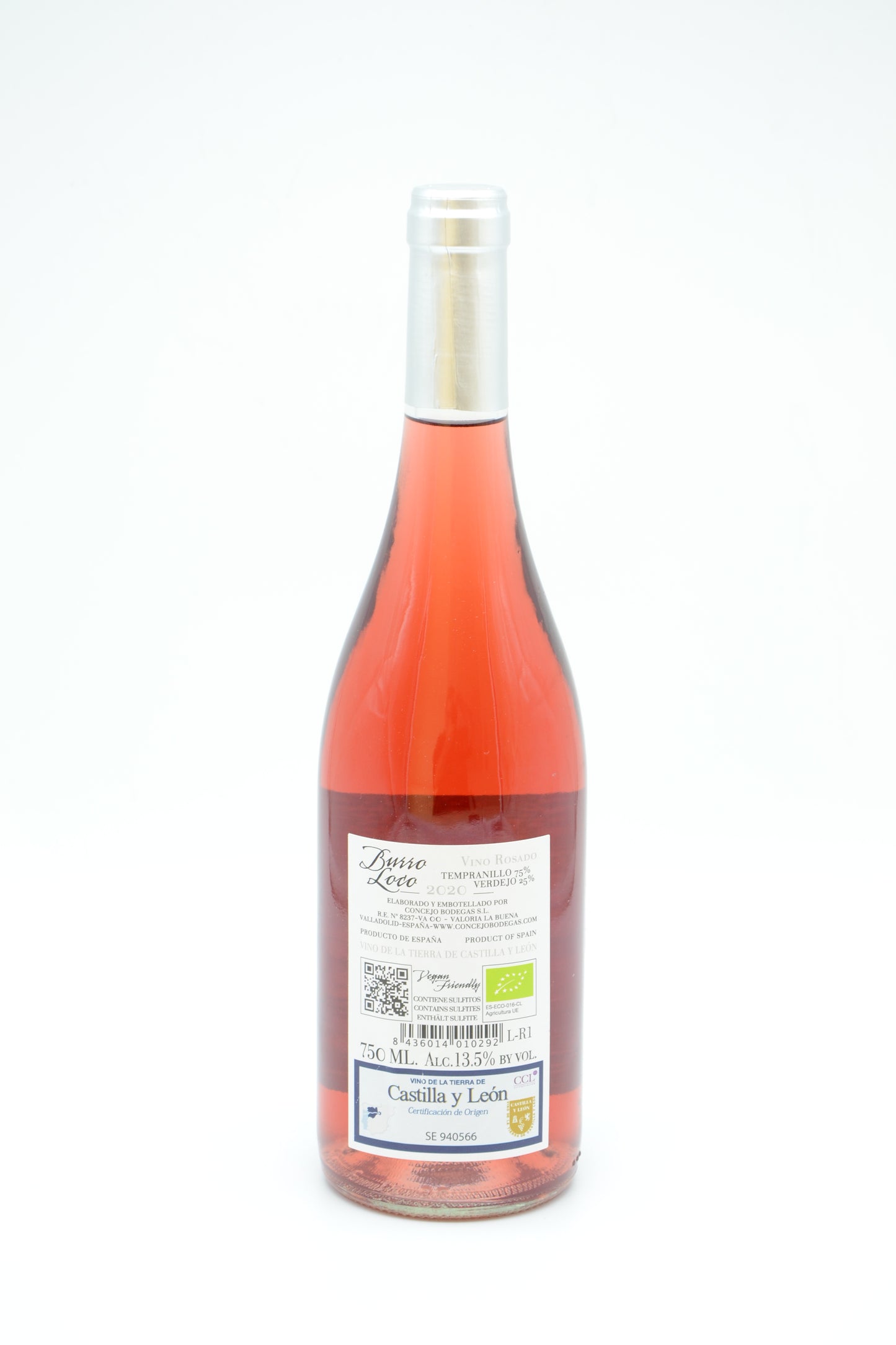 Burro Loco BIO Rosado D.O. Cigales