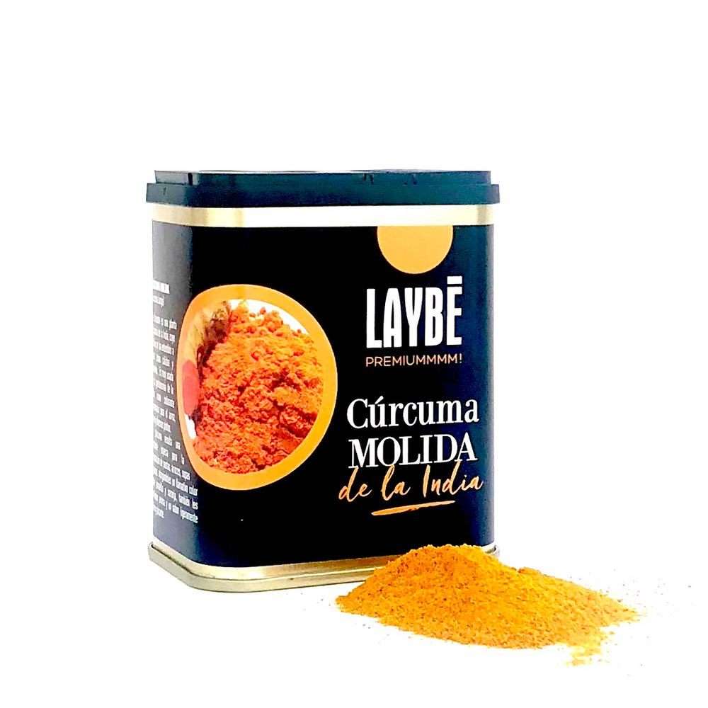 Kurkuma gemahlen 90 gr by Laybé