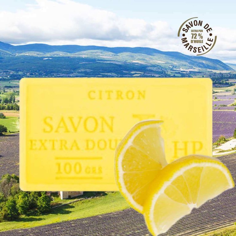 Marseille Seife Zitrone 100g Haute Provence