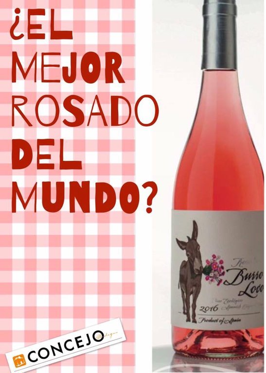 Burro Loco BIO Rosado D.O. Cigales