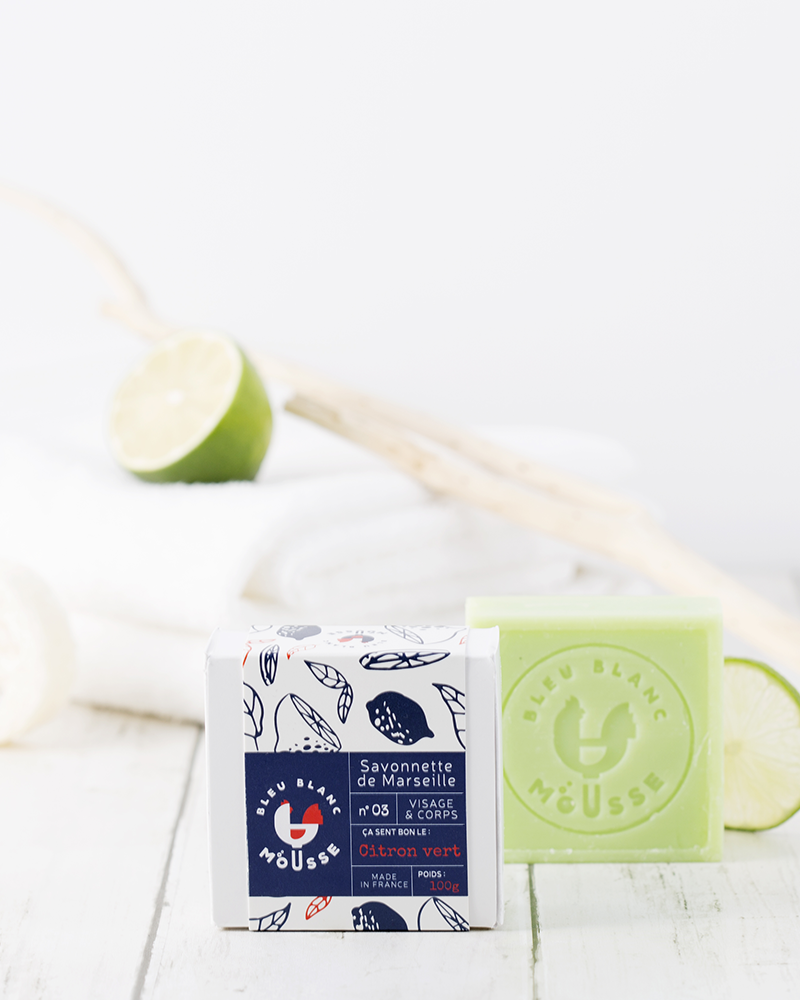 Echte Marseille Seife - Limette 100 g