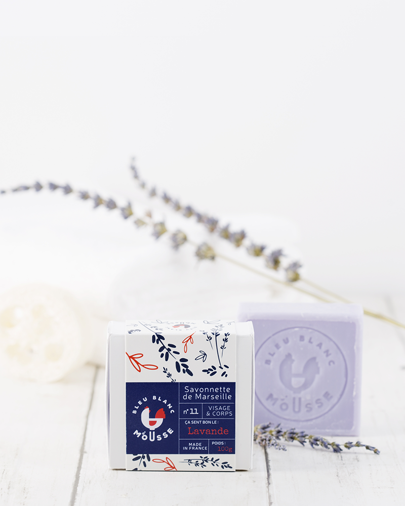 Echte Marseille Seife - Lavendel 100 g