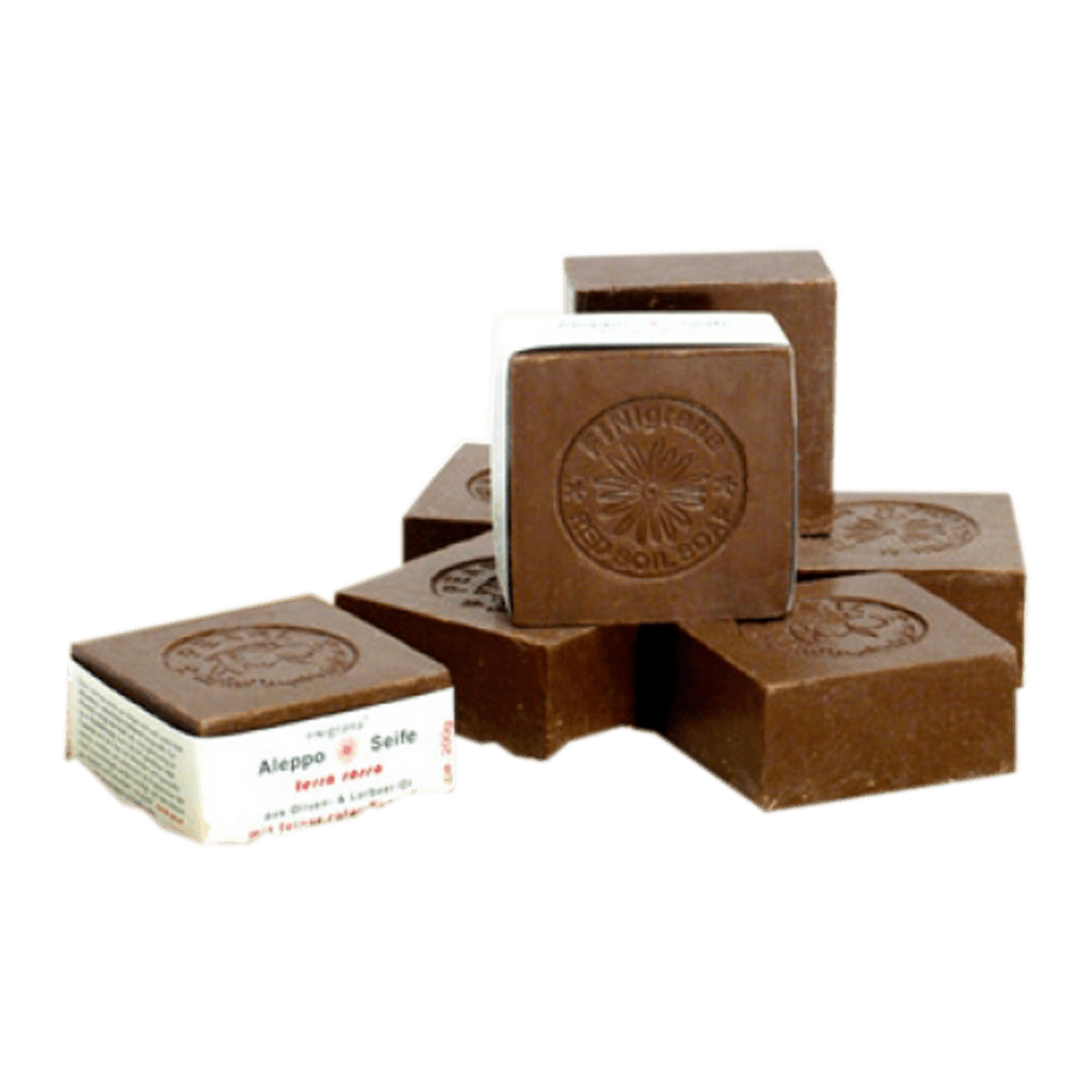 Aleppo Terra Rossa Peeling-Seife