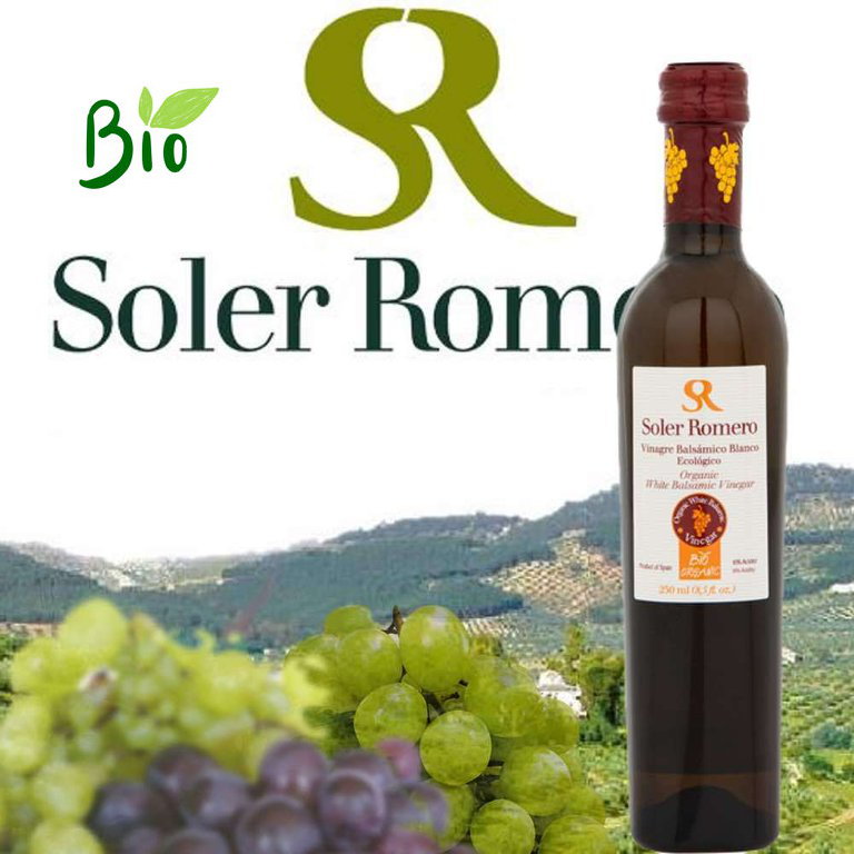 Soler Romero weißer Balsamico Essig Bio - 250 ml