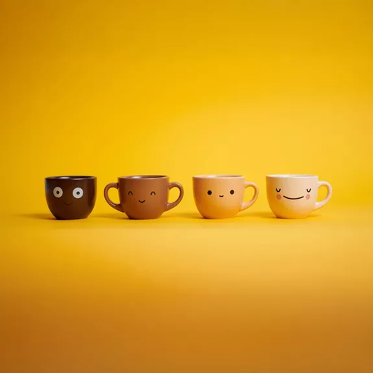 Coffee Colors 4er-Set Espressotassen