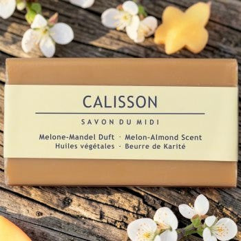 Karité-Seife Calisson / Melone-Mandel-Duft