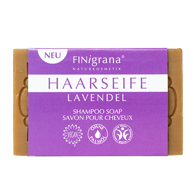 Finigrana Haarseife 'Lavendel' · 100g