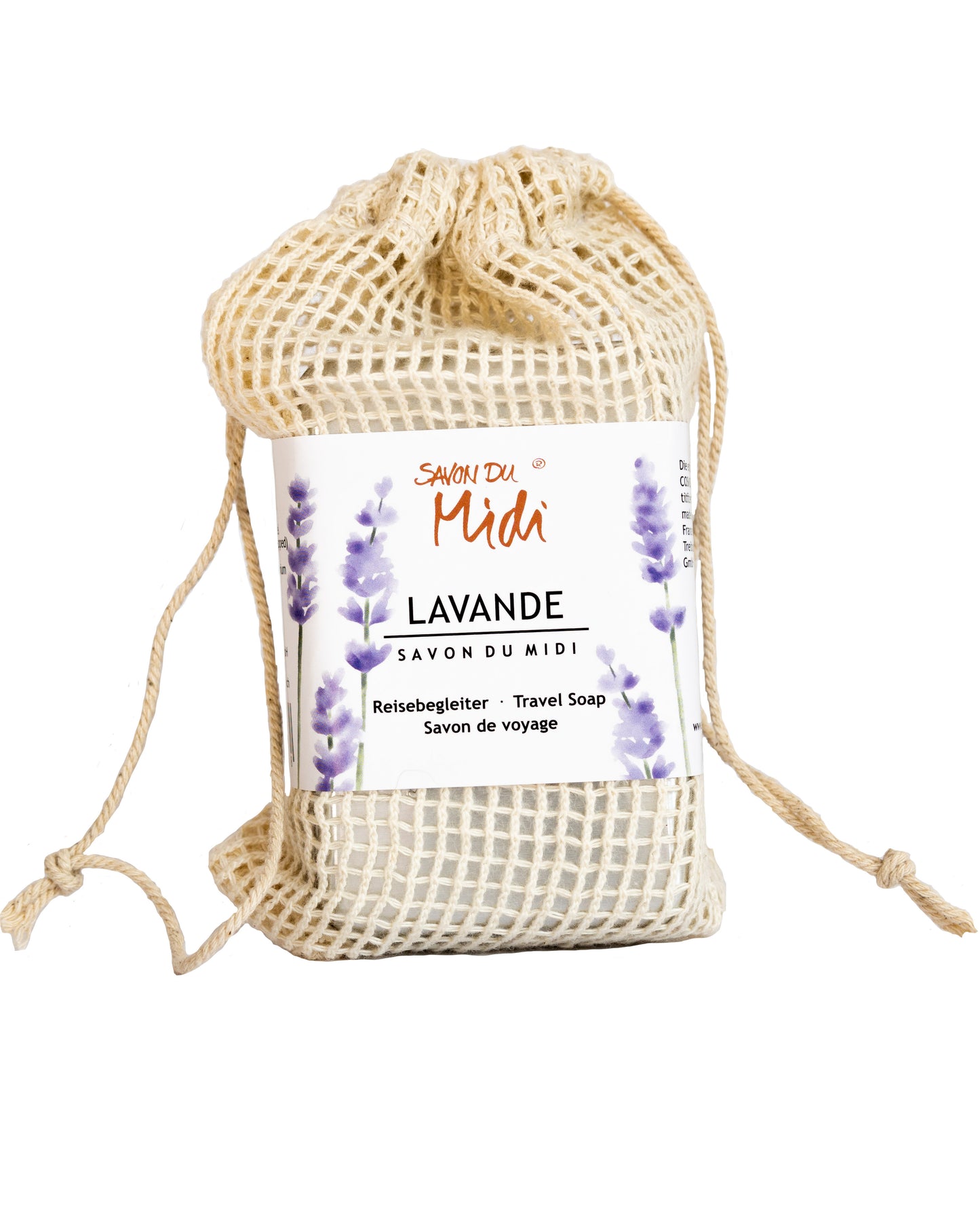 Reisebegleiter - Lavendel Paperwrapped in Alu-Dose und Baumwollsäckchen