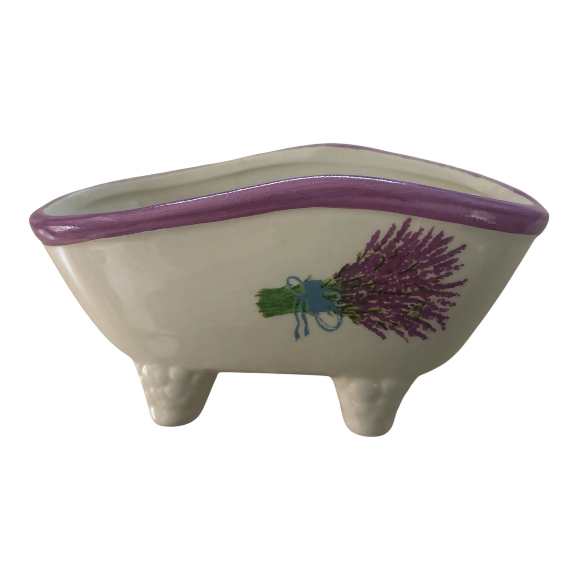Seifenschale "Badewanne" Lavendel