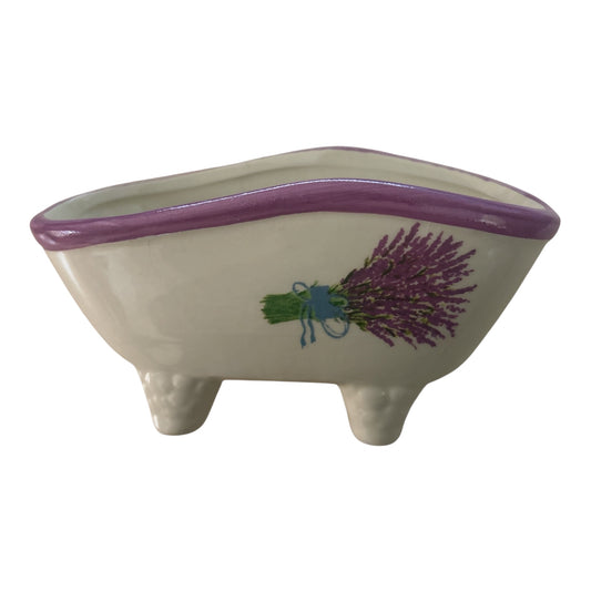 Seifenschale "Badewanne" Lavendel
