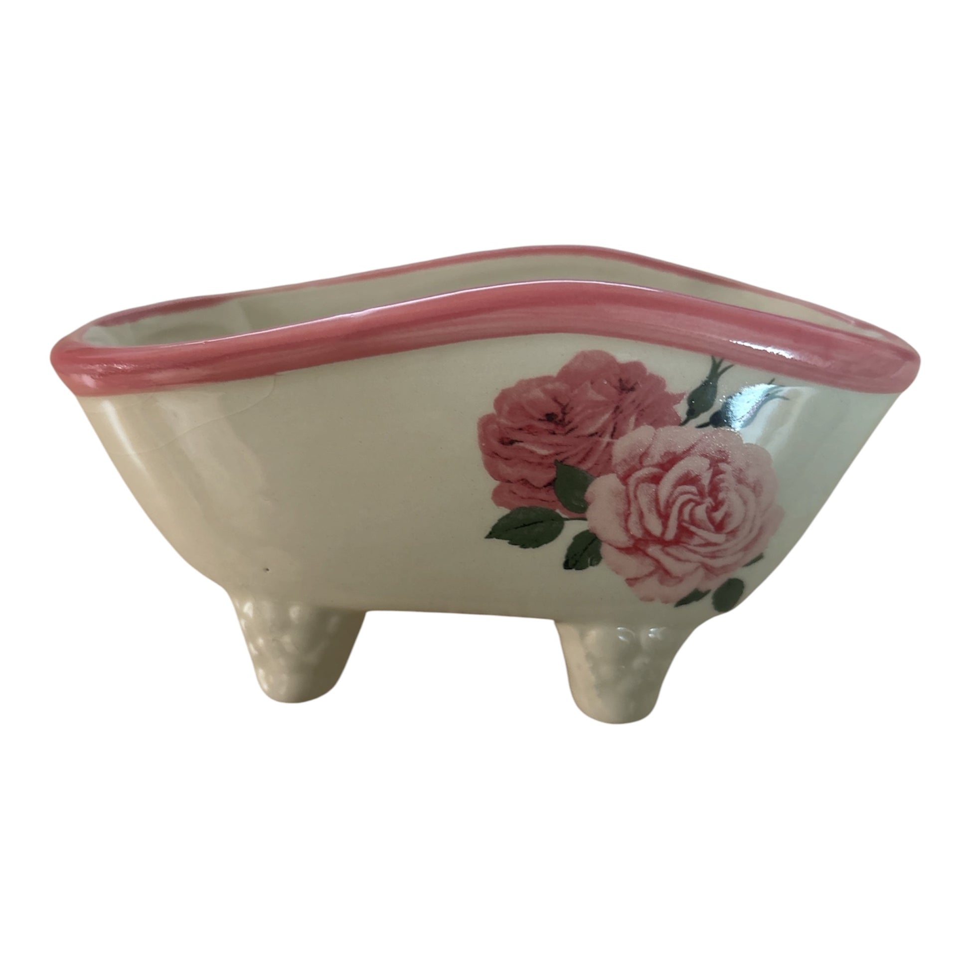 Seifenablage "Badewanne" Rose