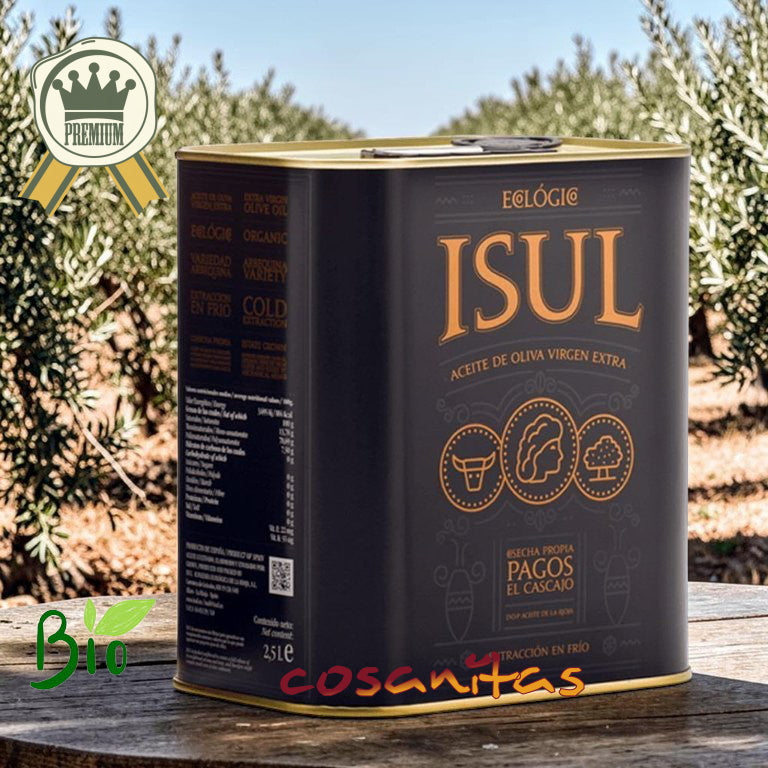 Natives Olivenöl Extra BIO im 2,5 Liter Kanister - ISUL DOP