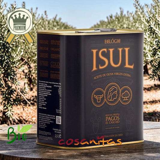 Natives Olivenöl Extra BIO im 2,5 Liter Kanister - ISUL DOP