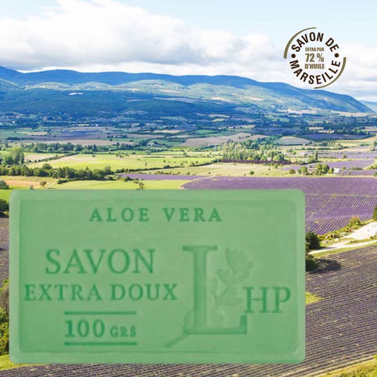 Marseille Seife Aloe Vera 100g Haute Provence