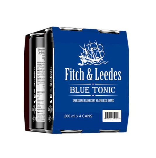 FITCH & LEEDES BLUE TONIC - 4 x 200 ml