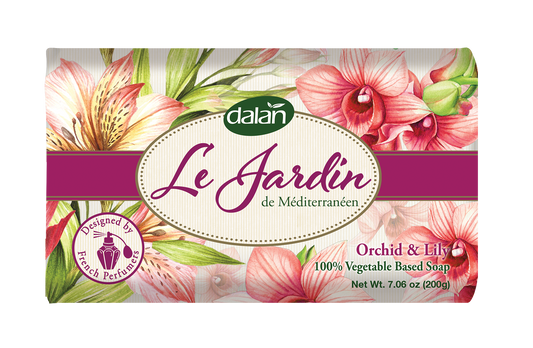 Hamam Seife Le Jardin Orchidee u. Lilie 200g