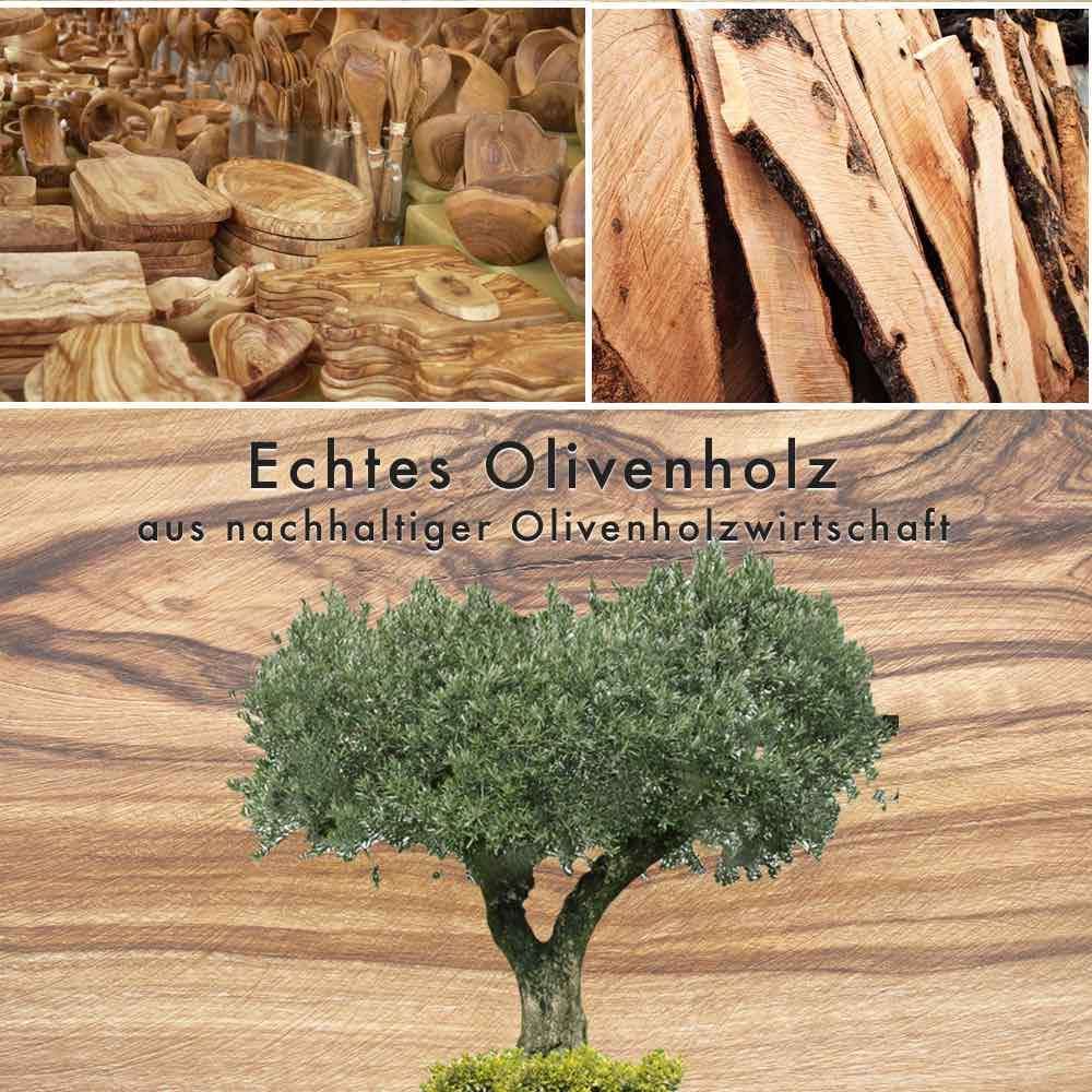 Seifenschale Olivenholz & Schiefer