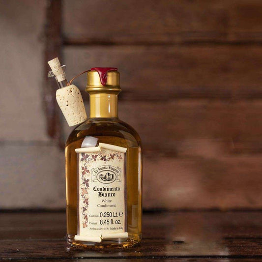 Weißer Balsam Essig Balsamico Bianco by Vecchia