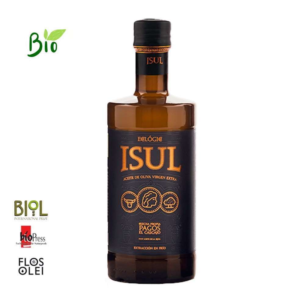 Feinstes Olivenöl kaltgepresst BIO - ISUL DOP - 500ml