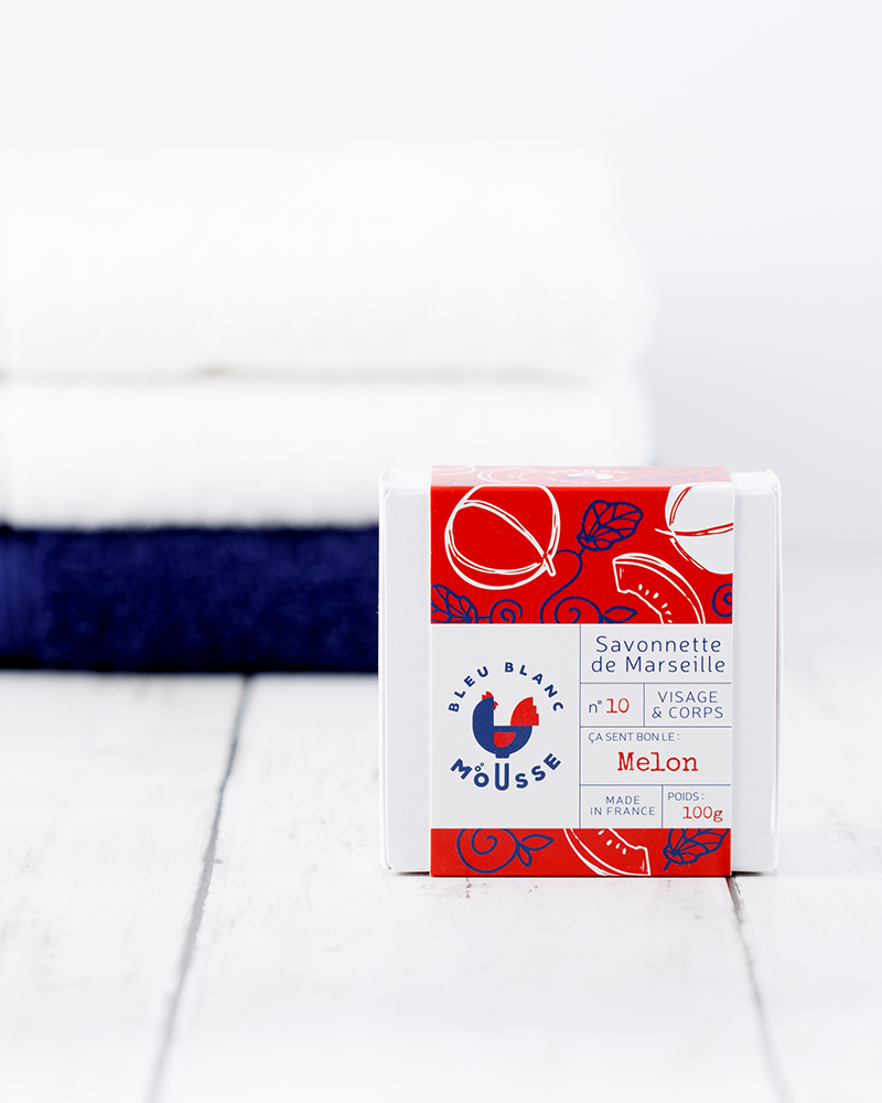 Echte Marseille Seife - Melone 100 g