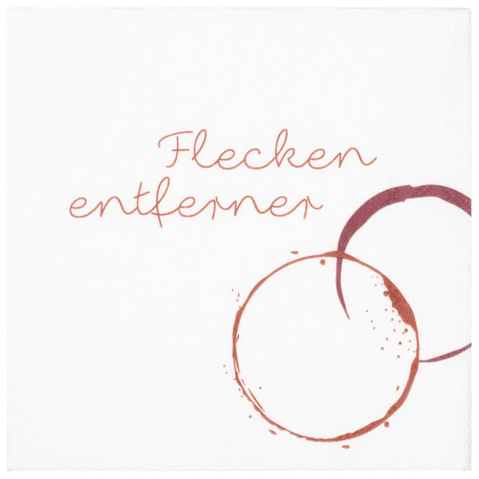 COCKTAILSERVIETTE "FLECKENENTFERNER