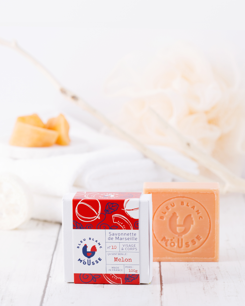 Echte Marseille Seife - Melone 100 g