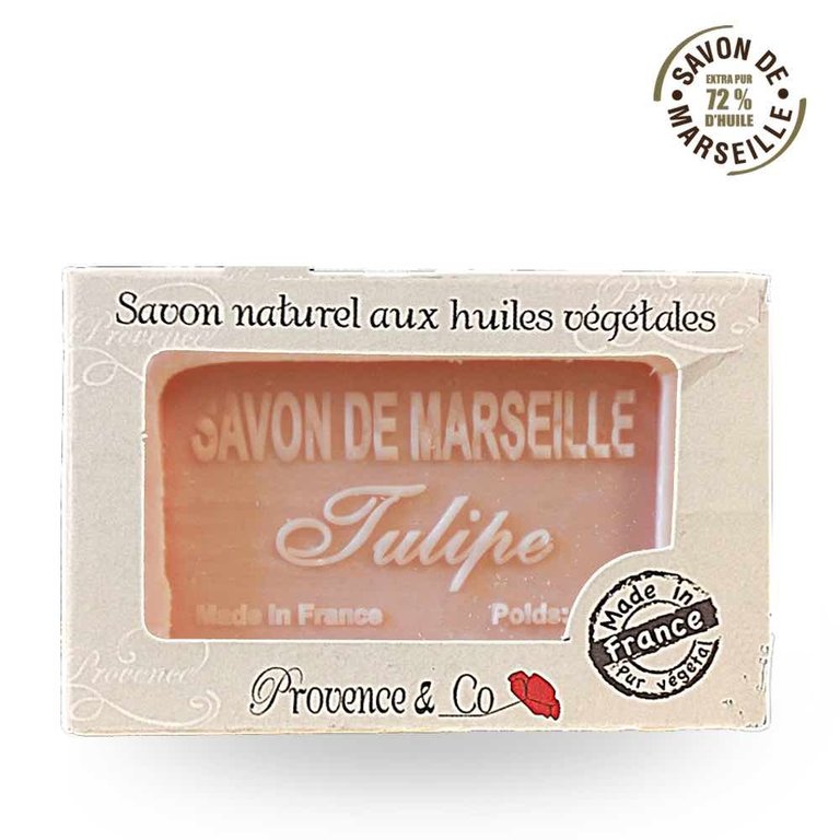 Savon de Marseille TULPE 100gr - Provence